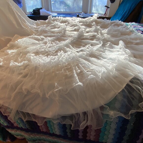 #12) Wedding Gown: Seaside Ruffles - Picture 8 of 10